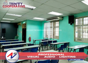 Hall & Auditorium | MRSM Kepala Batas memasang sistem PA pakej IVA Audio Pack 12+ 